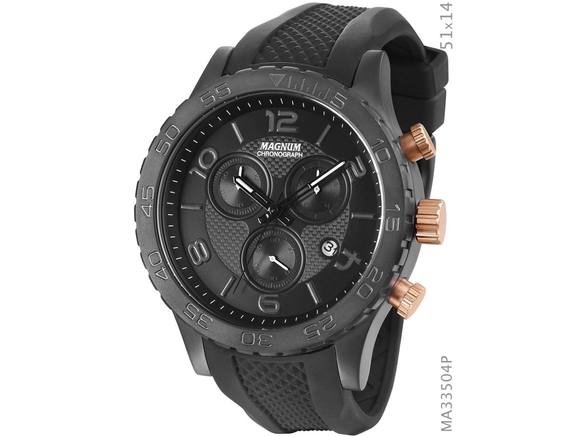 Relógio de Pulso OVERSIZED MA33504P - Magnum