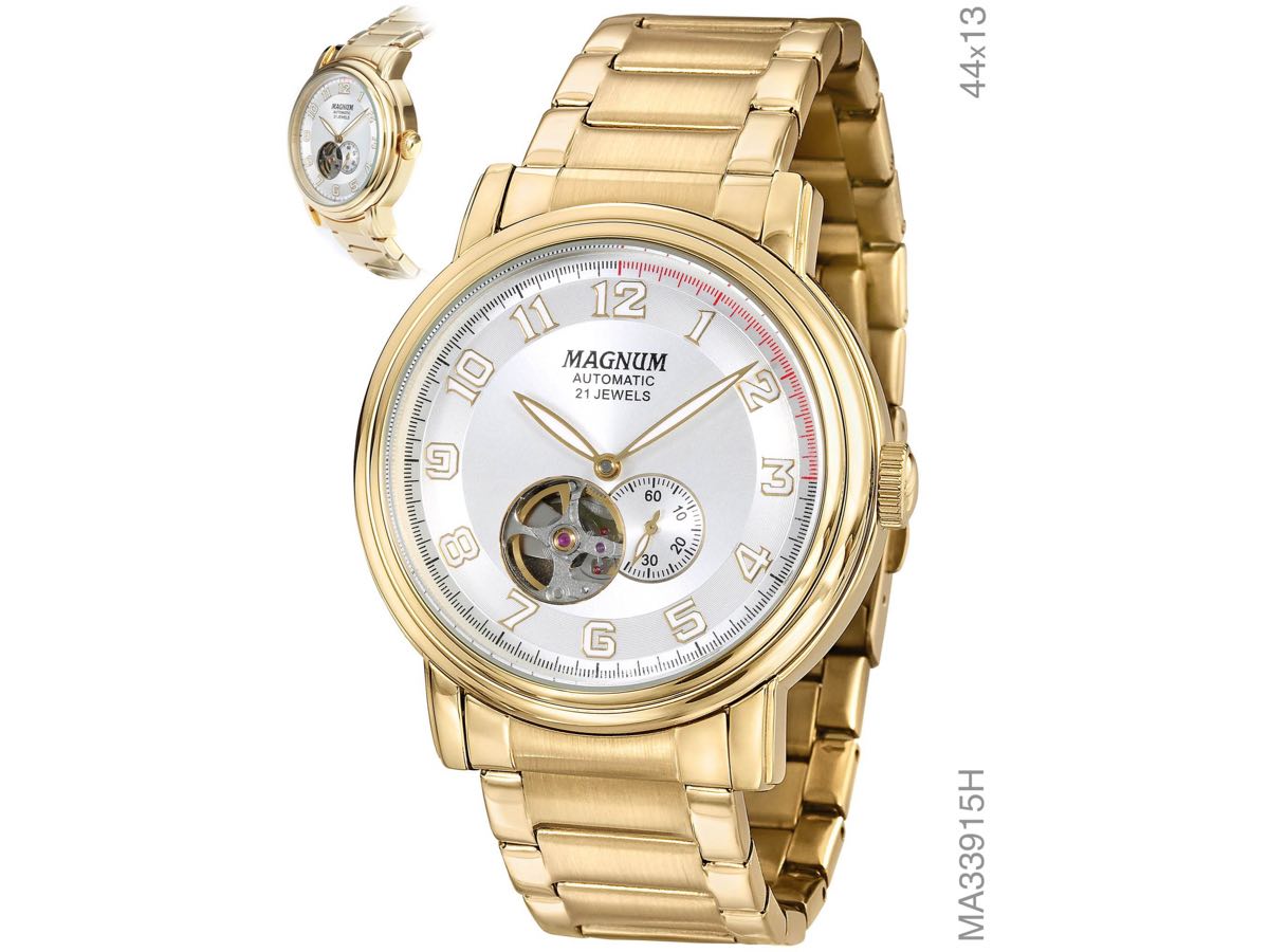 Relógio de Pulso AUTOMÁTICO MA33915H - Magnum