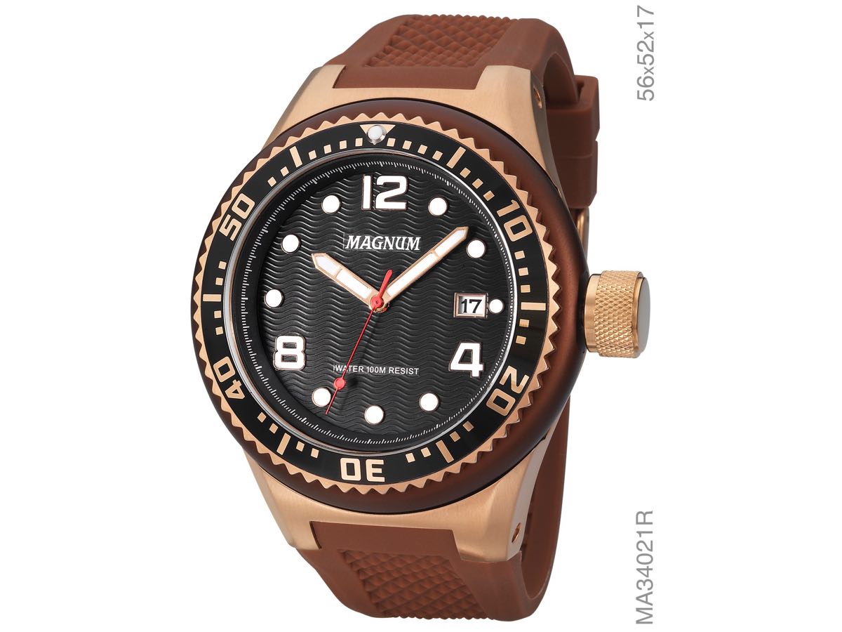 Relógio de Pulso OVERSIZED MA34021R - Magnum