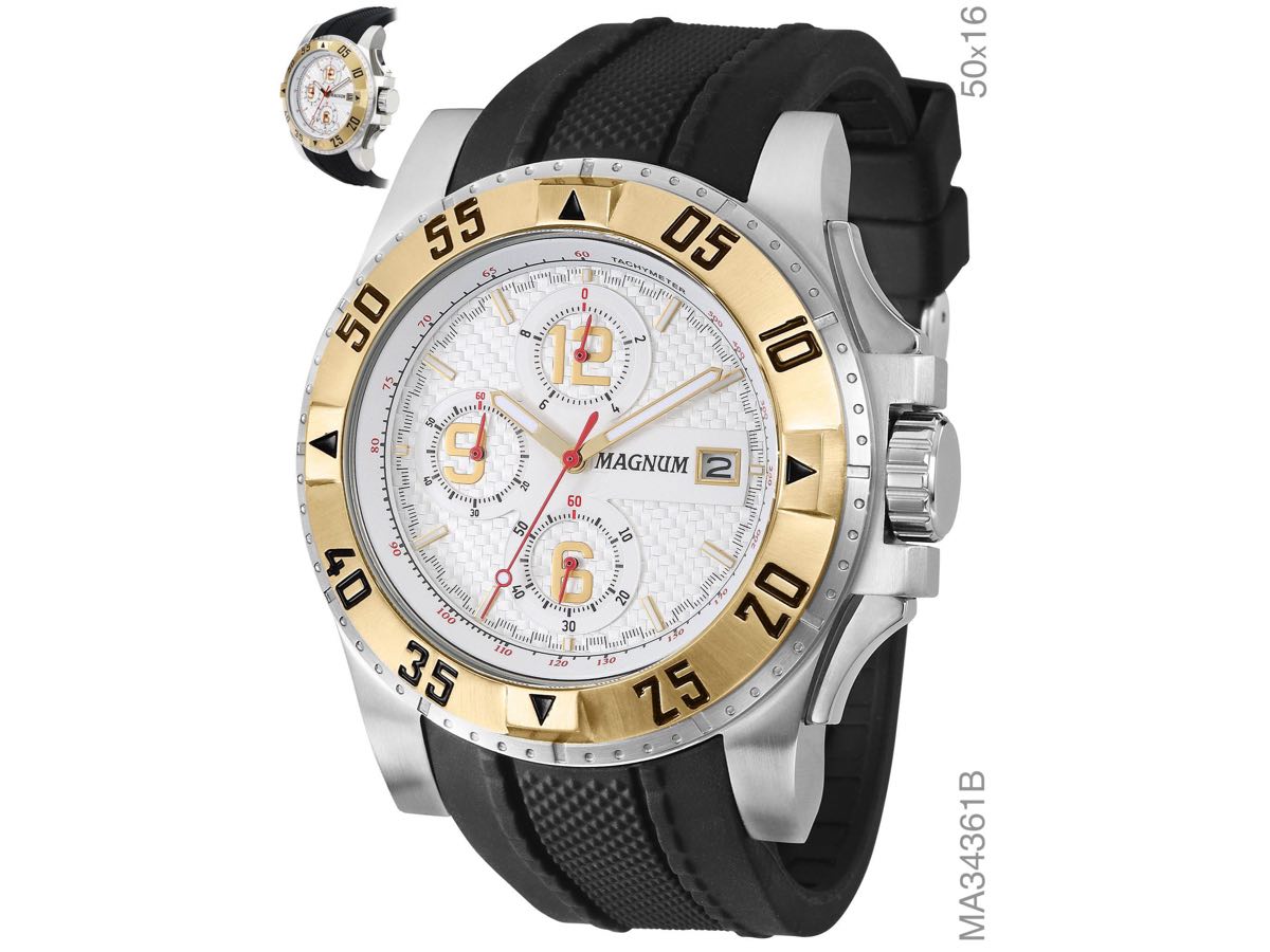 Relógio de Pulso OVERSIZED MA34361B - Magnum